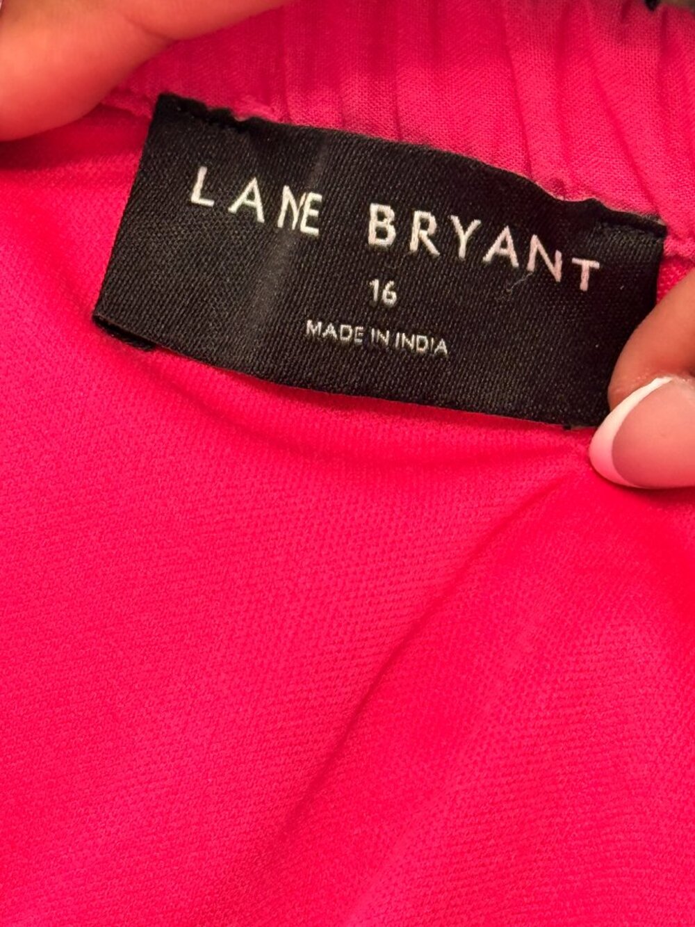 Lane Bryant Pink Midi/Maxi Dress - Picture 3 of 3